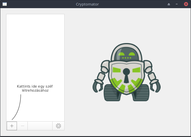 MX Linux - titkosítás - Cryptomator
